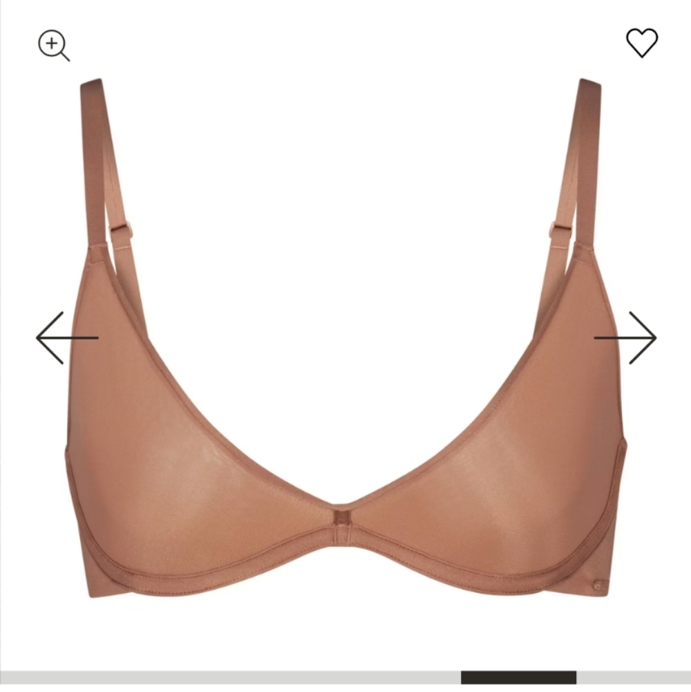 NWT Skims Weightless Scoop Bra in Sienna